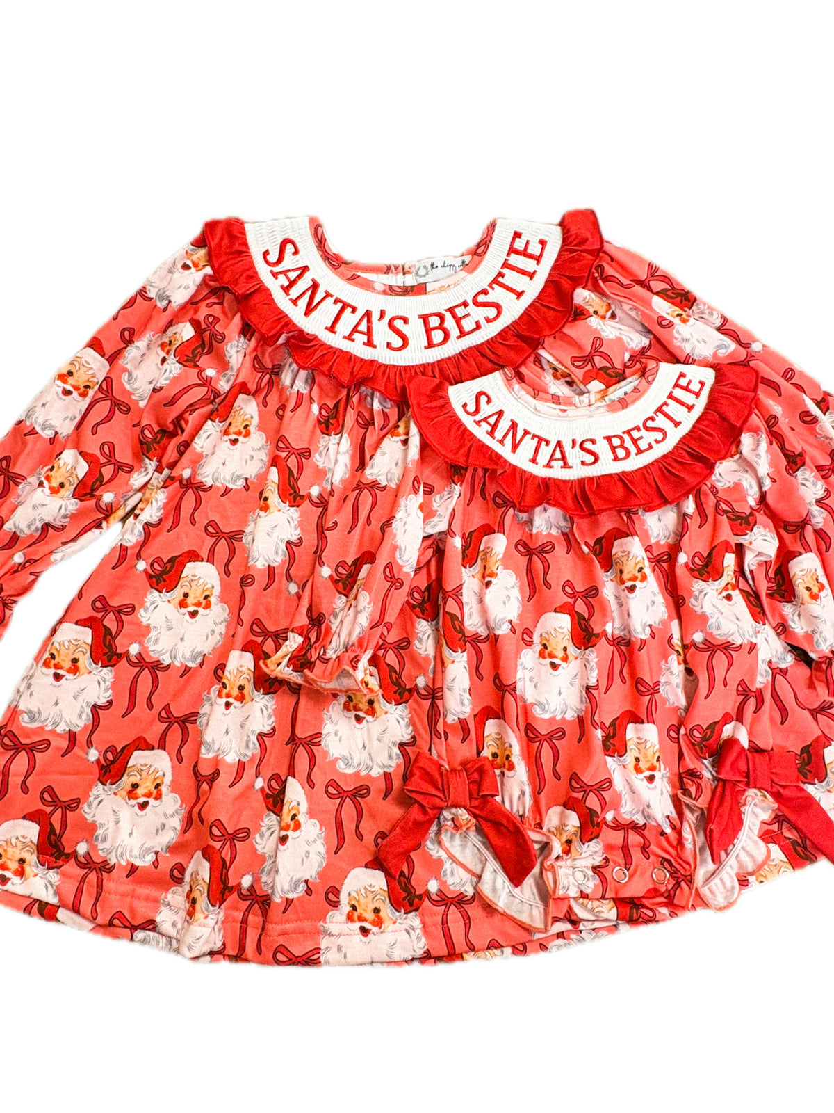 Santa’s Bestie Red Smock