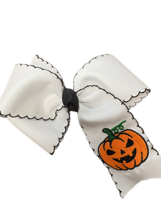 Black Lace Pumpkin Bow