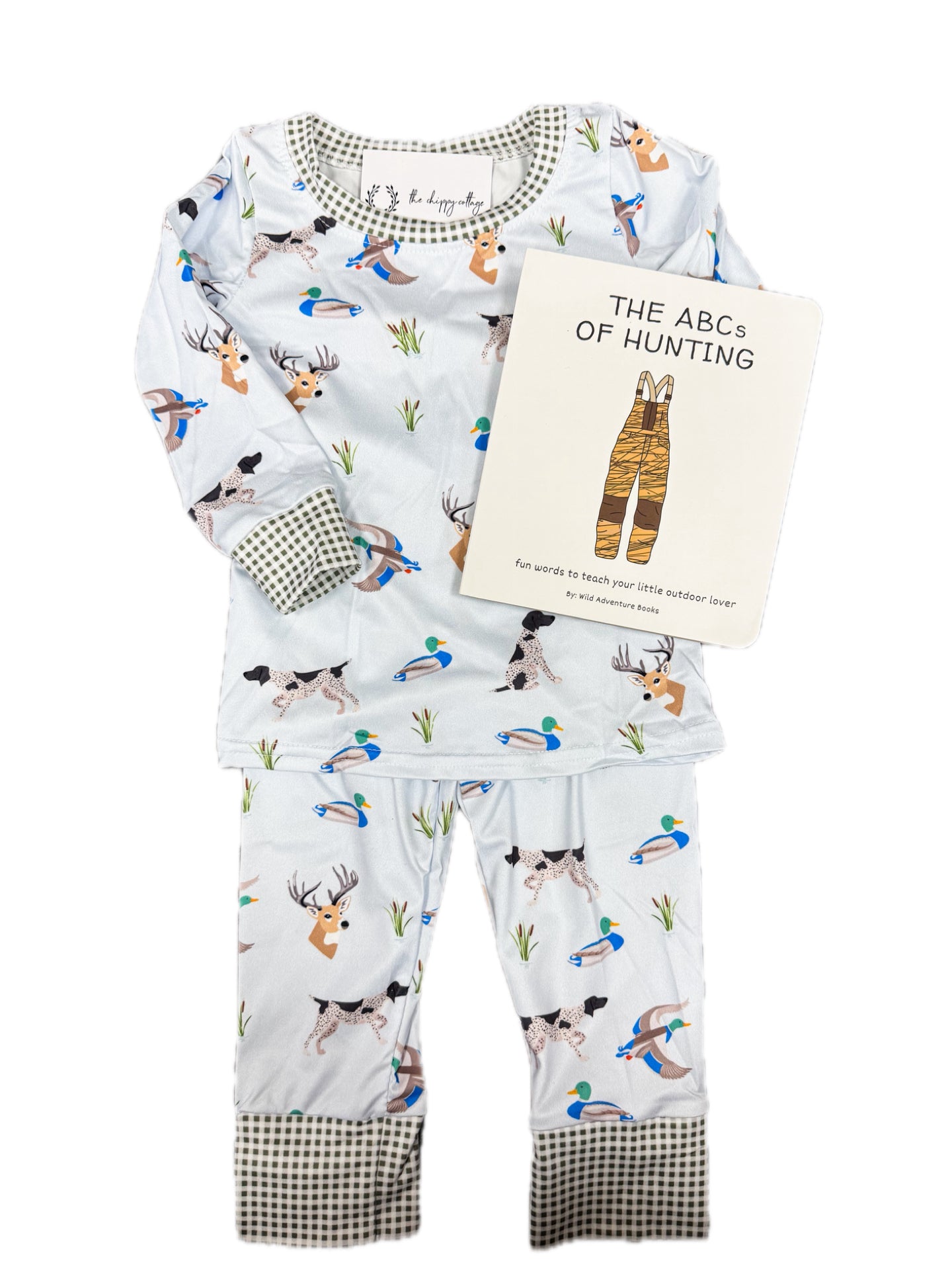 Gingham Hunting Pj Set