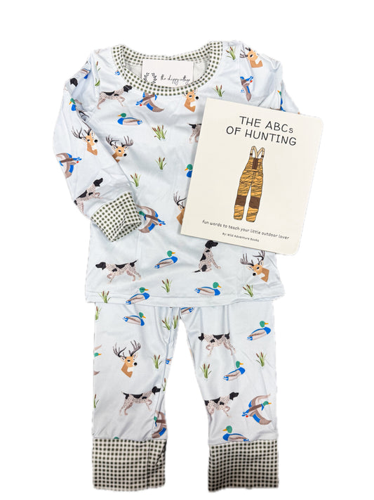 Gingham Hunting Pj Set