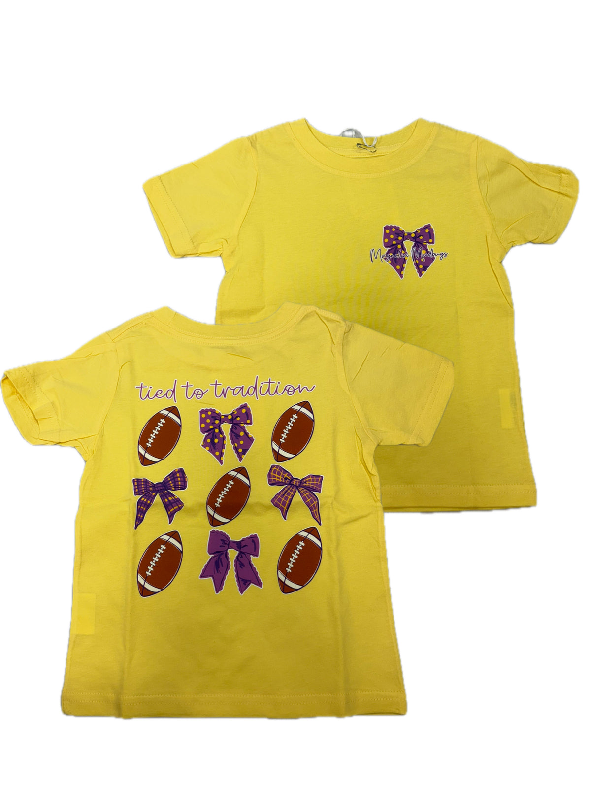 Purple and Gold Tied To Tradition Tee