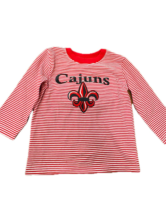 Striped Cajuns Tee