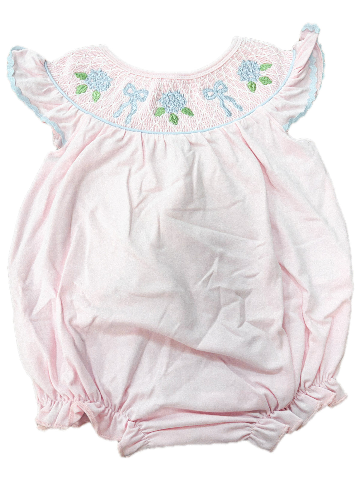 Little Flower Smocked Bubble