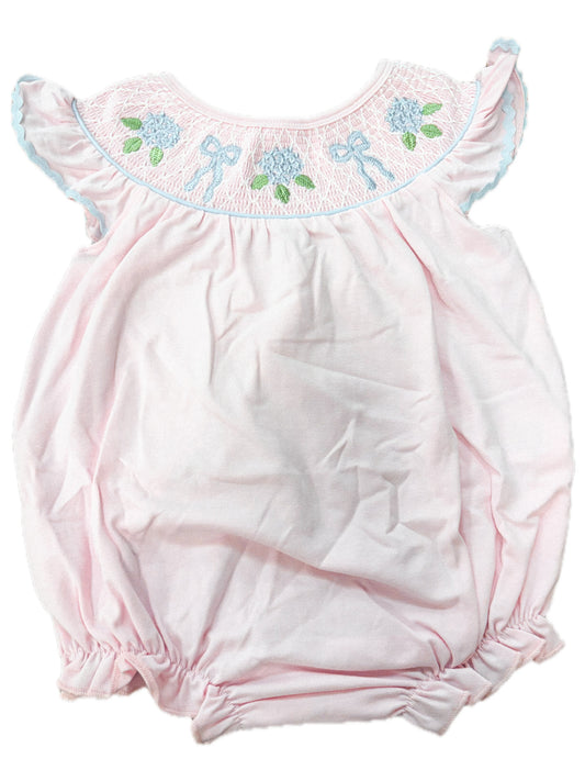 Little Flower Smocked Bubble