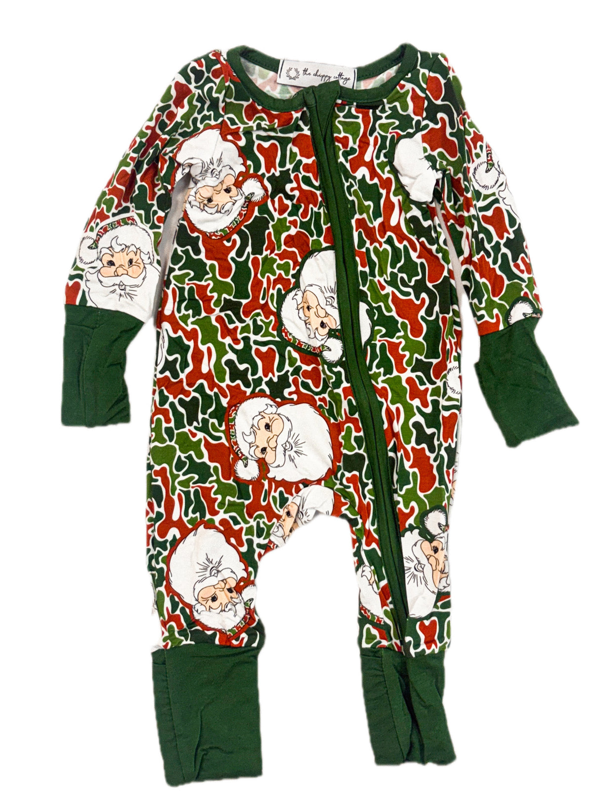 Christmas Camo Bamboo Sleeper