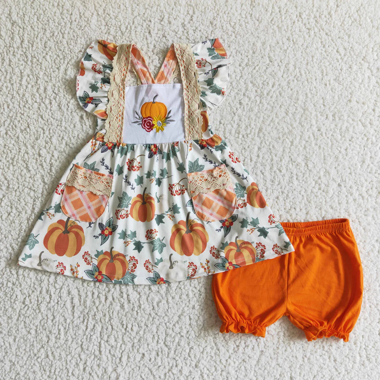 Pumpkin Lace Set