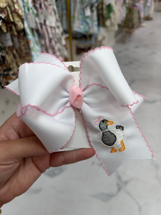 Girly Mallard Bow