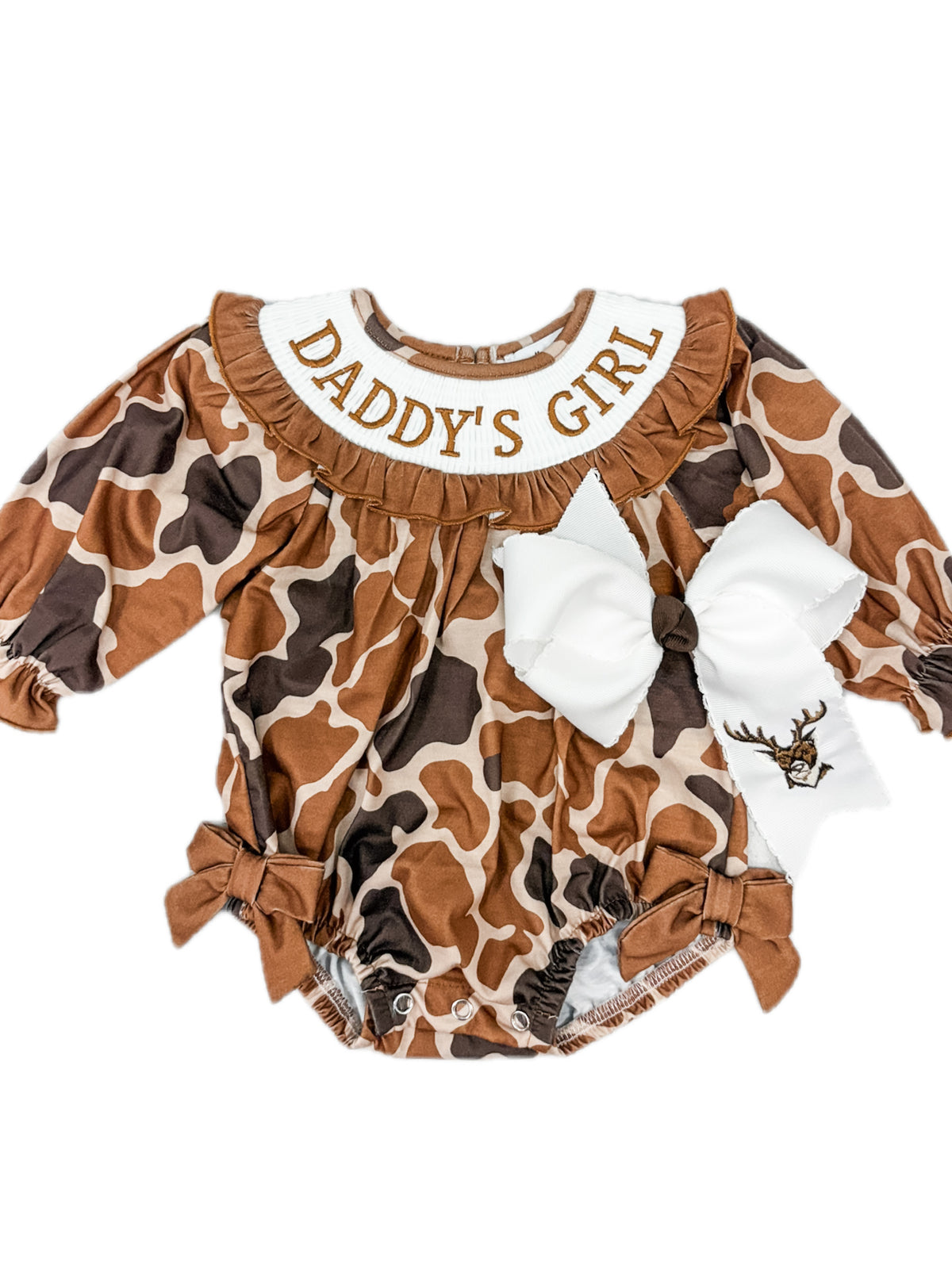 Daddy’s Girl Throwback Camo Bubble