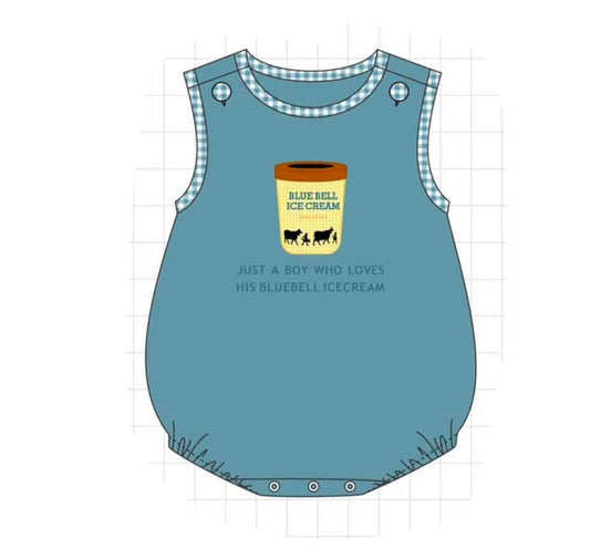 Blue Bell Embroidered Bubble PRE•ORDER