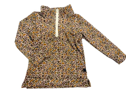 Old School Camo Performance Quarter Zip