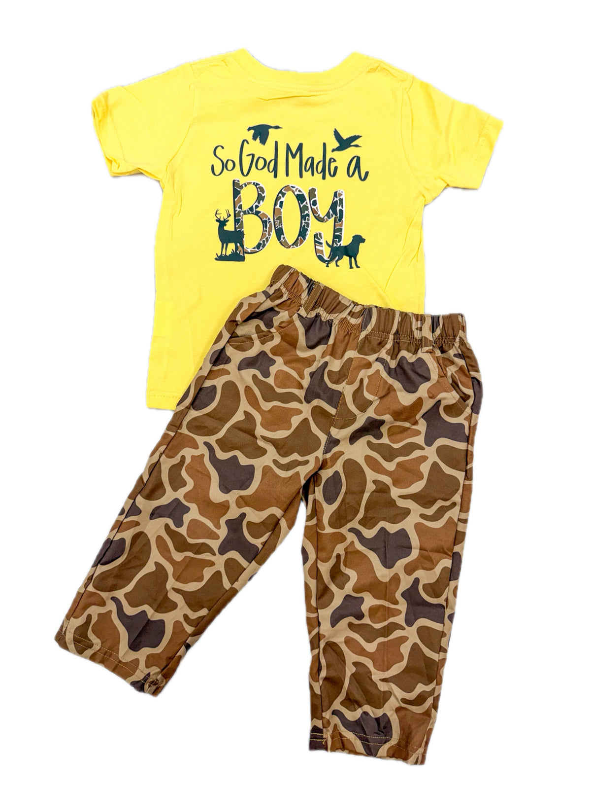 So God Made A Boy Tee