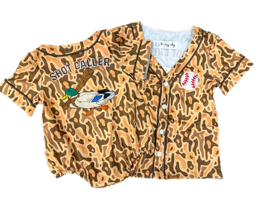 Shot Caller Baseball Camo Jersey