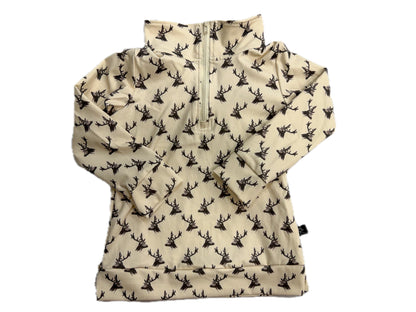 Deer Quarter Zip Pullover