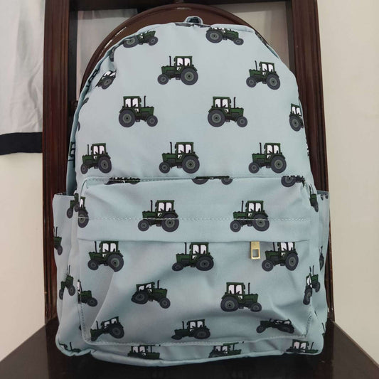 Blue Tractor Mini Backpack
