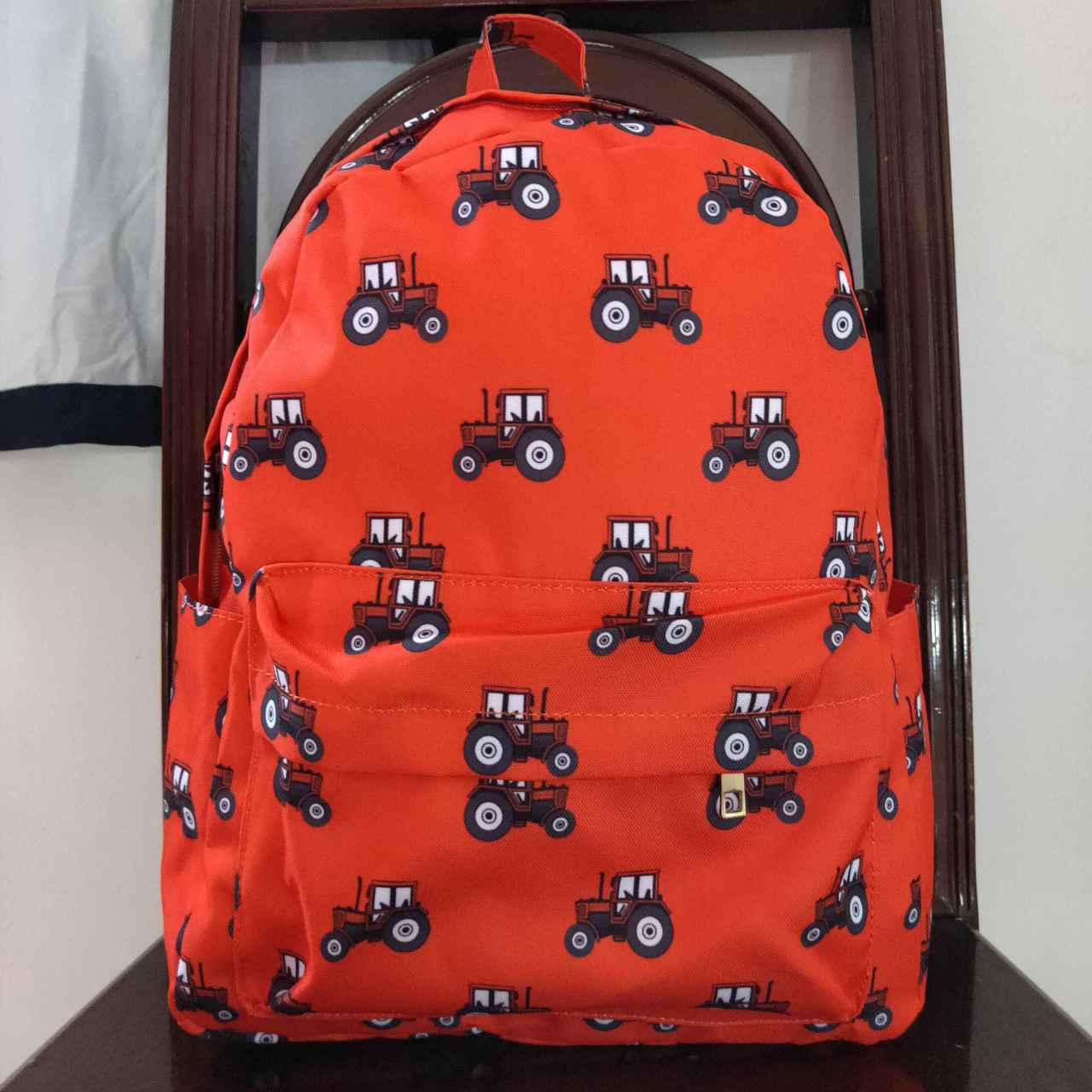 Red Tractor Mini Backpack