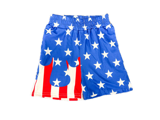 Patriotic Drip Shorts