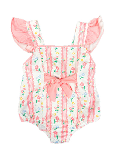 Floral Bow 1PC Swim