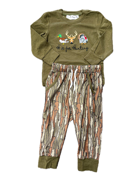 H is for Hunting Pant Set