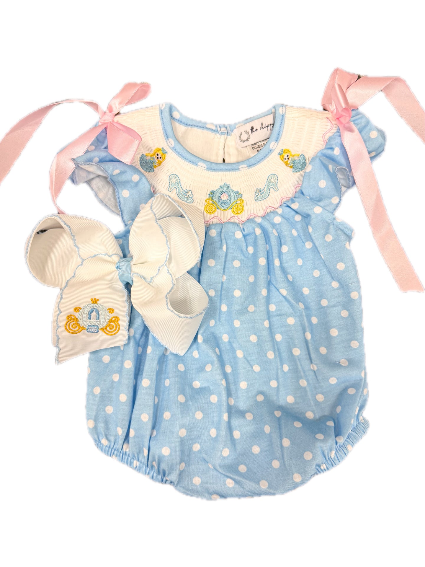 Glass Slipper Princess Smock Bubble