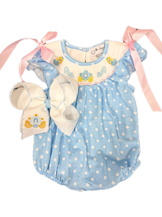 Glass Slipper Princess Smock Bubble