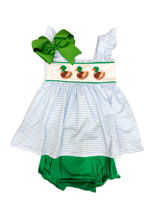 French Knot Mallard Bloomer Set