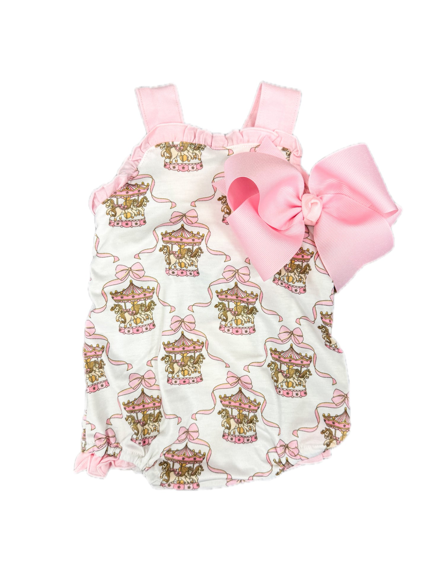 Carousel Print Sunsuit