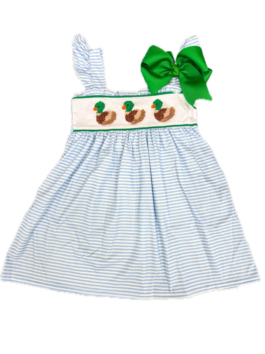 French Knot Mallard Dress
