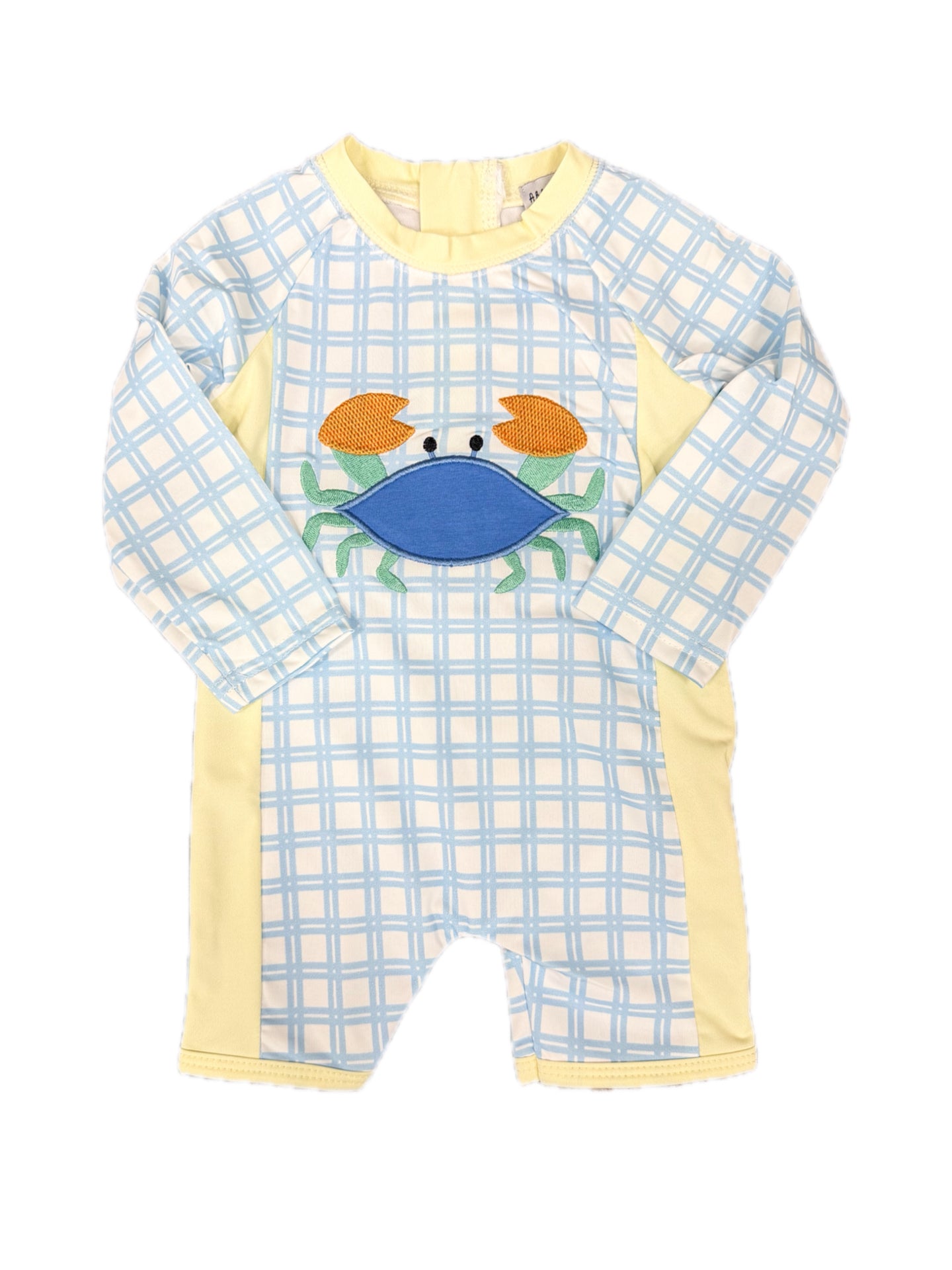 Plaid Crab Rashguard