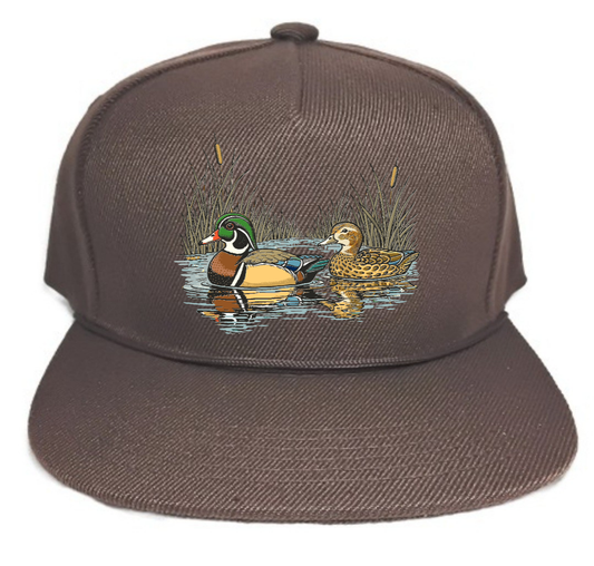 Brown Pond Duck Hat