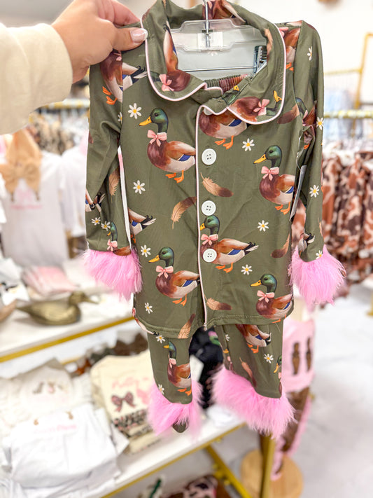 Mallard Feather PJ Set