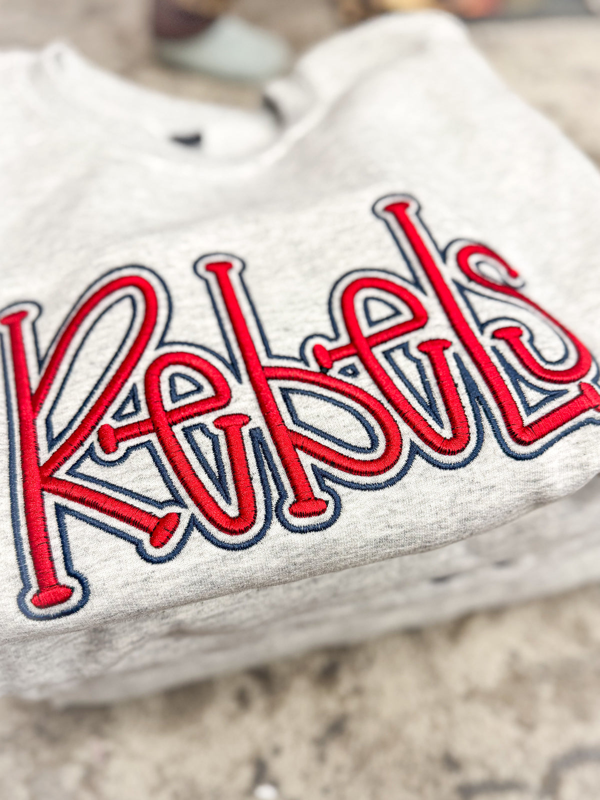 Rebels Embroidered Crewneck