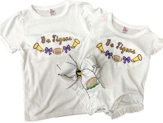Go Tigers Embroidery
