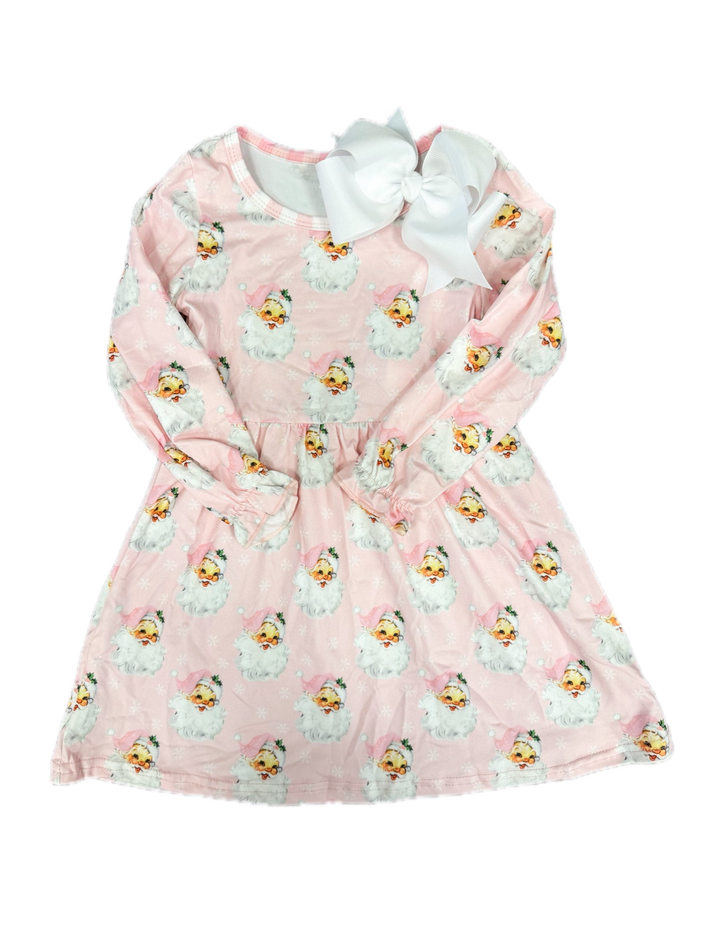 Pink Santa Dress