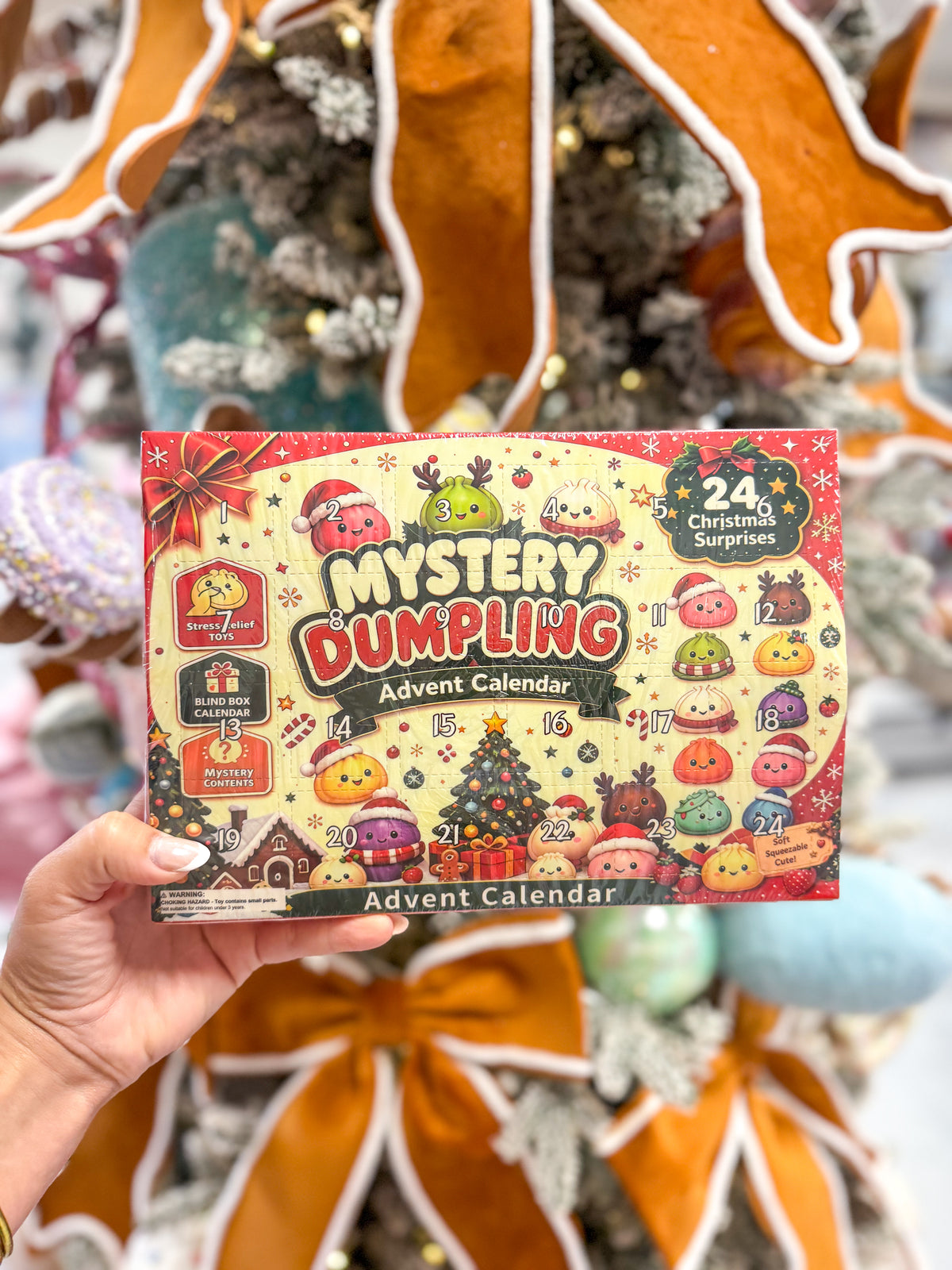 Mini Christmas Squishy Advent Calendar