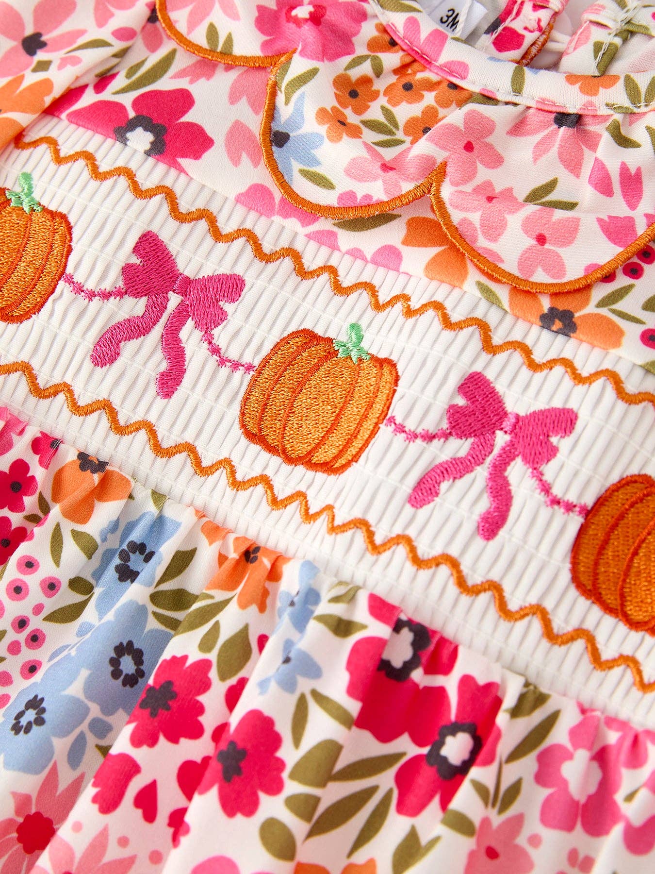 Floral Pumpkin Bubble
