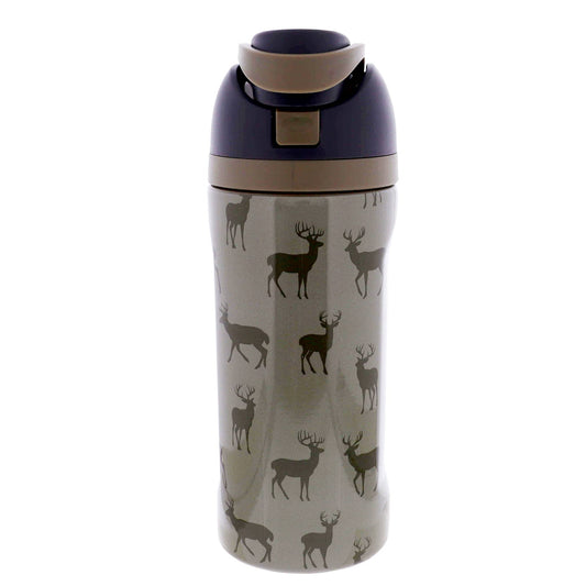 Kids Buck Wild 16 Oz. Water Bottle With Straw Cap