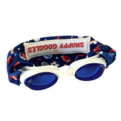 Kids Swim Goggles – Floatable Fabric Strap (Ages 3+)