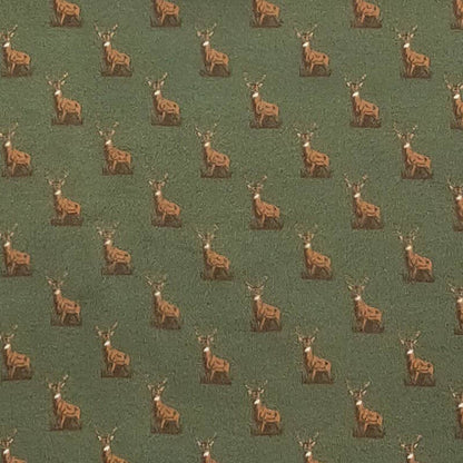 Hunter Green Buck Boy Collar Shirt