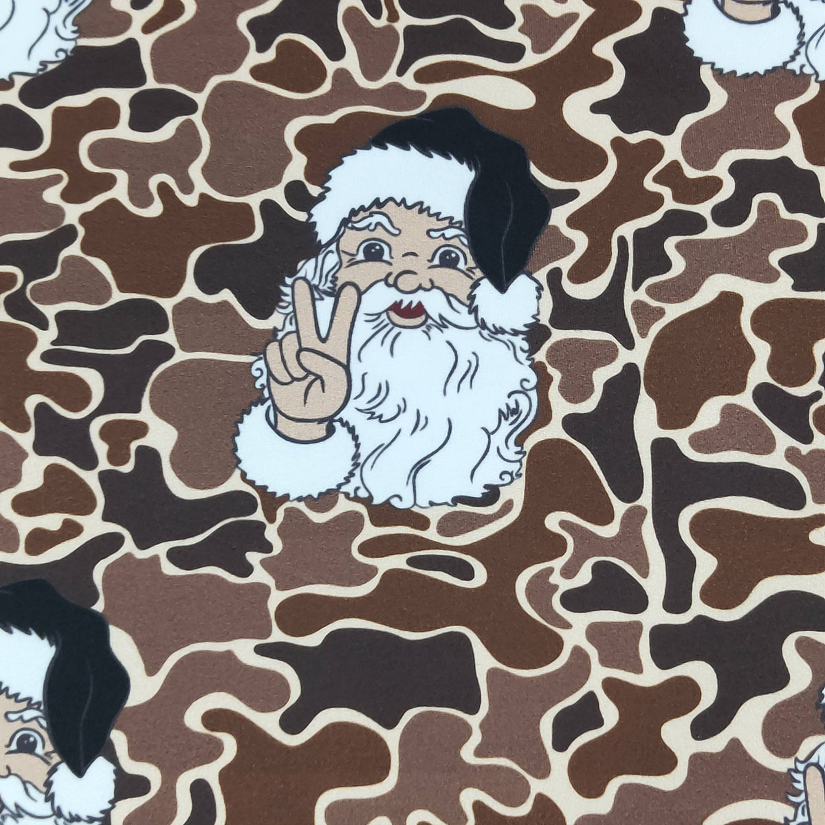Camo Santa Boy Romper