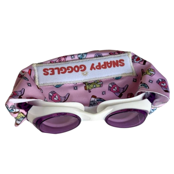 Kids Swim Goggles – Floatable Fabric Strap (Ages 3+)