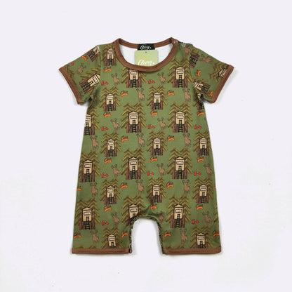 Tree Stand Boy Romper