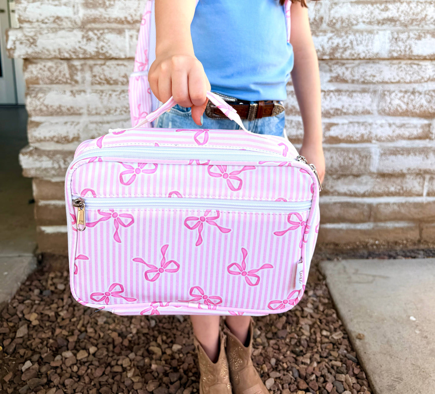Backpack Set (Backpack & Lunchbox) BOWS