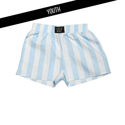 LIGHT BLUE DARBY KIDS SHORTS