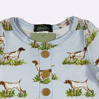 Pointer Hunt Baby Knotted Gown