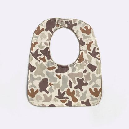 Muted Camo Baby Bib