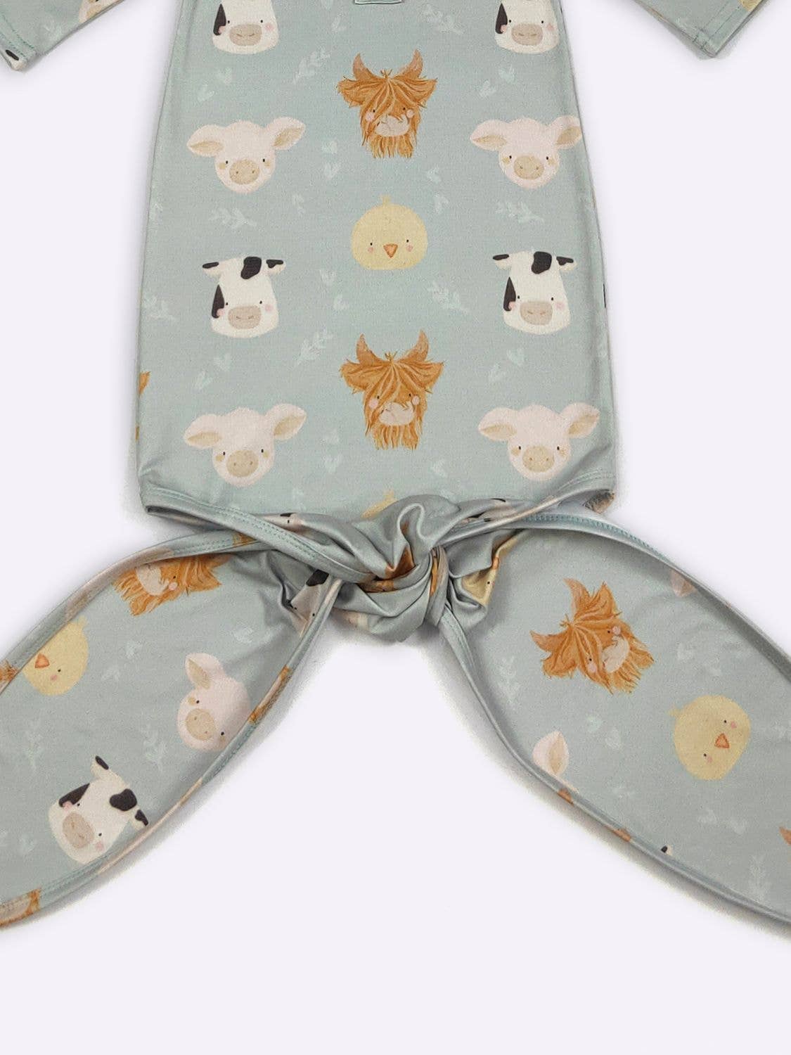 Baby Barnyard Baby Knotted Gown