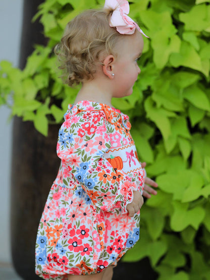 Floral Pumpkin Bubble