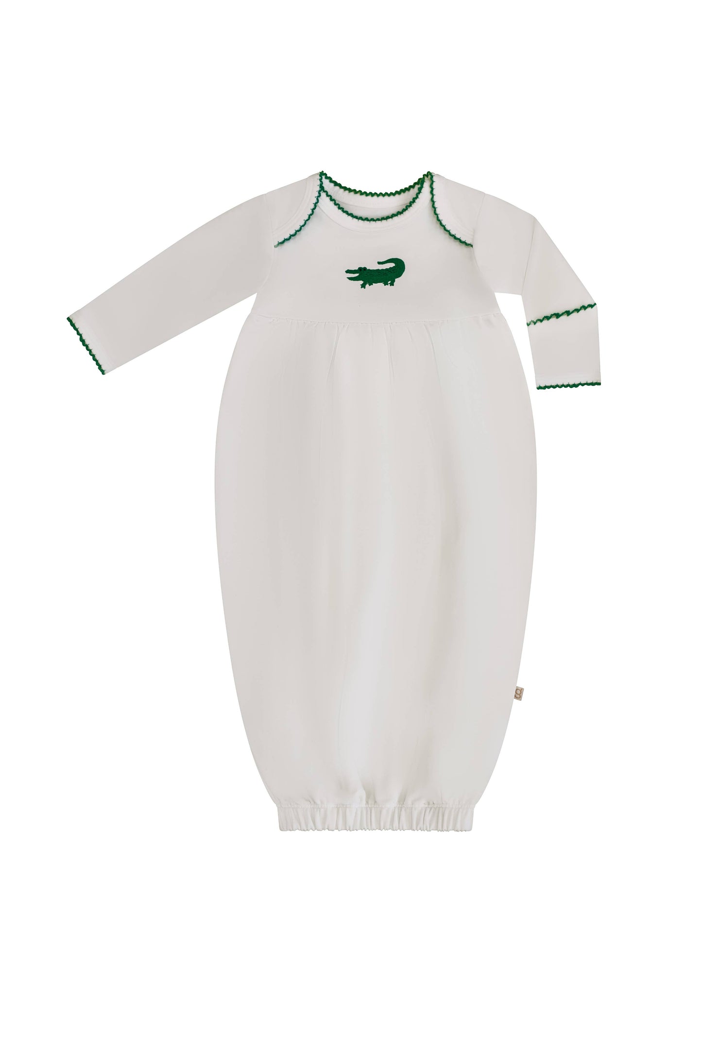 Pip Embroidered Gown -Alligator