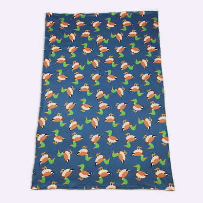 Navy Mallard Blanket