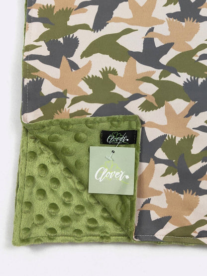 Mallard Collage Blanket